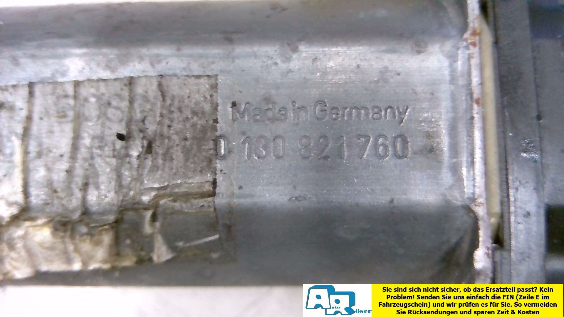 Fensterhebermotor Vorne  Links